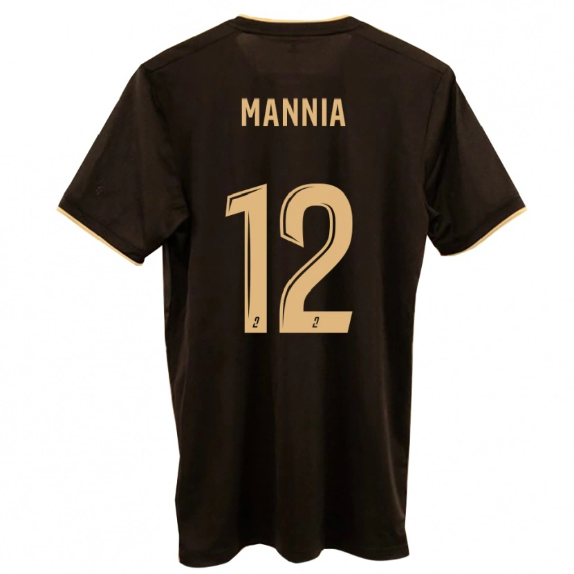 Danxen Homem Camisola Mateo Mannia #12 Azul Vermelho Alternativa 2025/26 Camisa Brasil