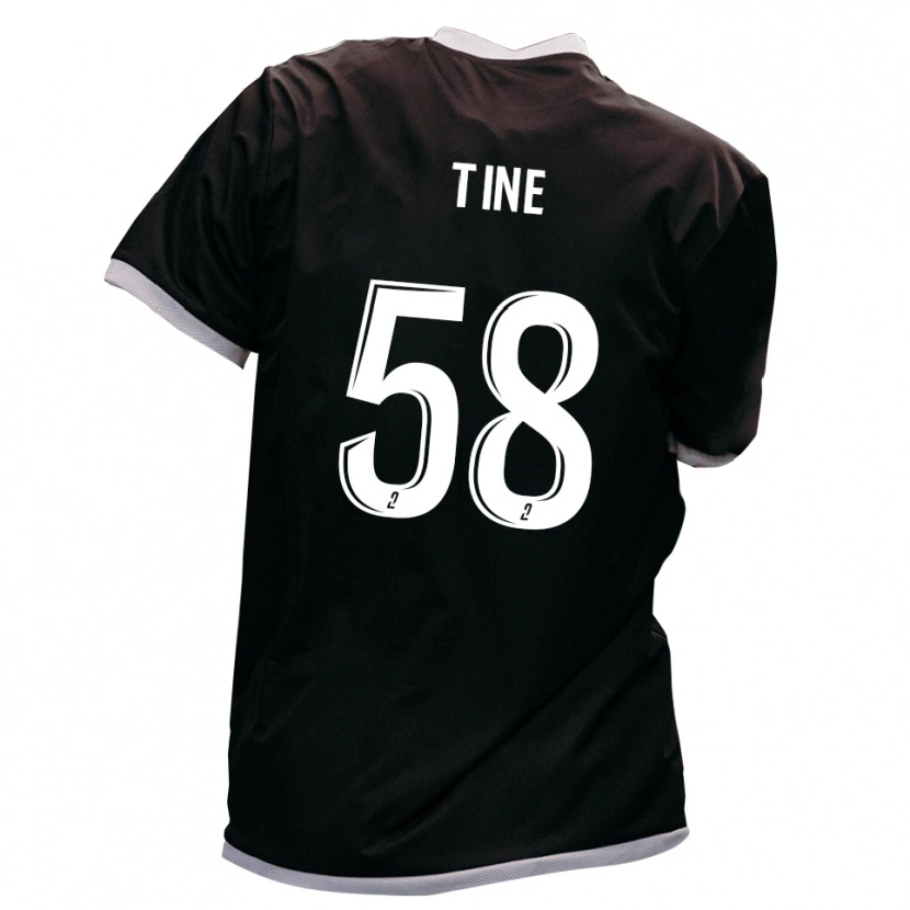 Danxen Homem Camisola Mactar Tine #58 Preto Dourado Alternativa 2025/26 Camisa Brasil
