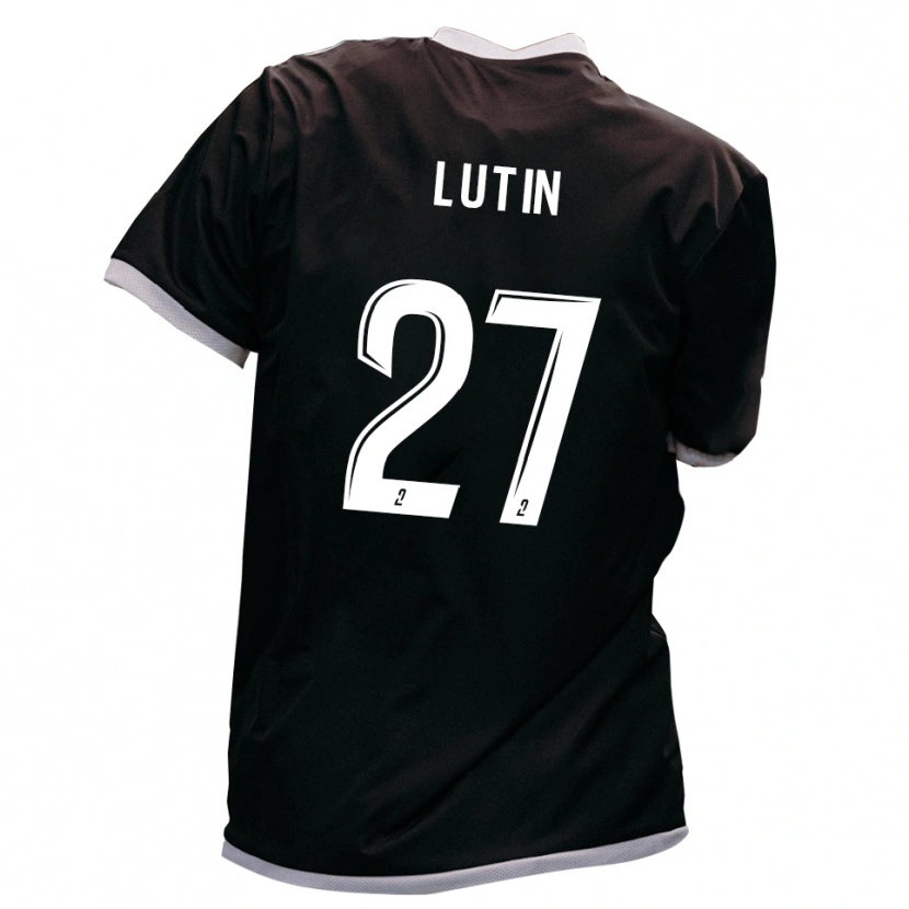 Danxen Homem Camisola Rayan Lutin #27 Preto Dourado Alternativa 2025/26 Camisa Brasil