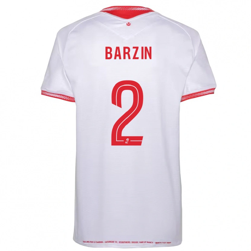 Danxen Homem Camisola Réginald Barzin #2 Preto Vermelho Alternativa 2025/26 Camisa Brasil