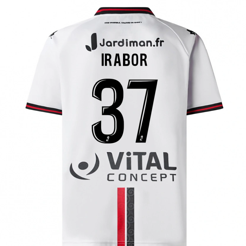 Danxen Homem Camisola Brown Irabor #37 Branco Vermelho Alternativa 2025/26 Camisa Brasil