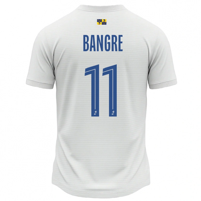 Danxen Homem Camisola Mamady Bangré #11 Branco Azul Alternativa 2025/26 Camisa Brasil