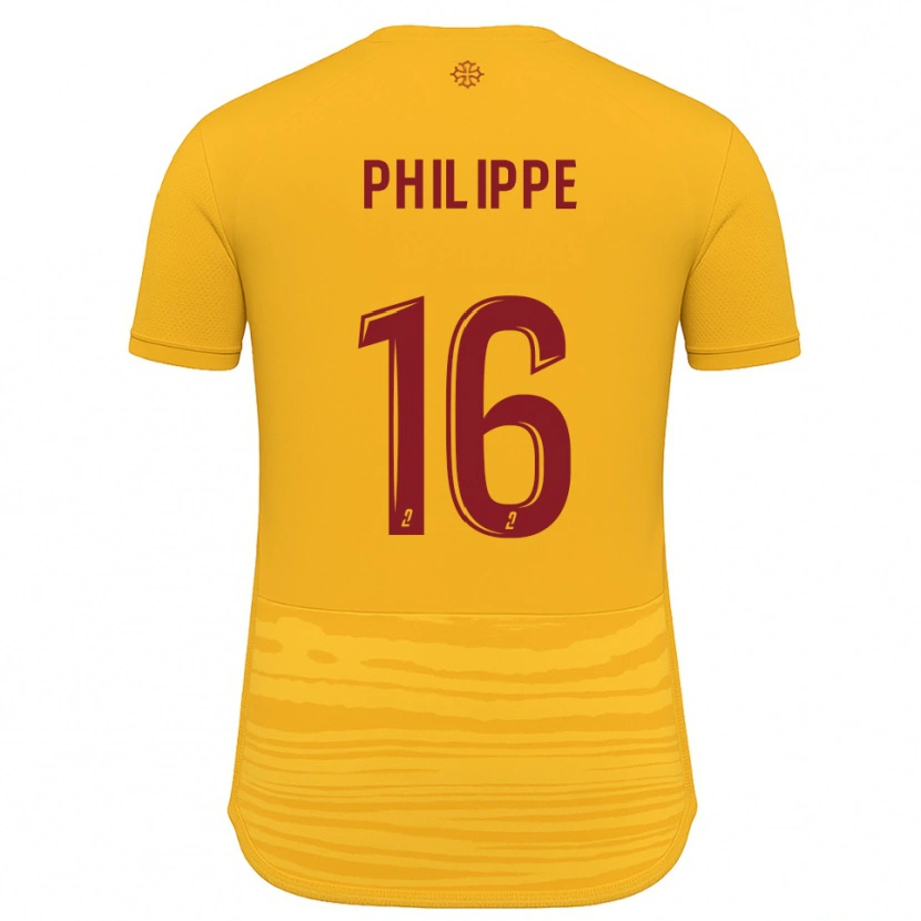 Danxen Homem Camisola Flavie Philippe #16 Laranja Borgonha Alternativa 2025/26 Camisa Brasil