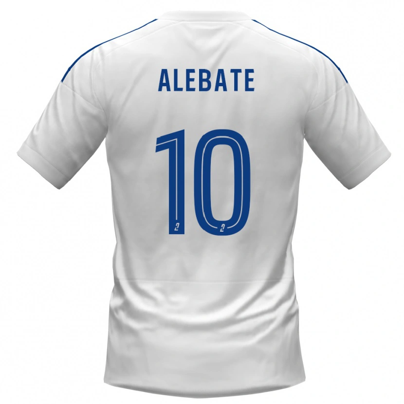 Danxen Homem Camisola Nolhann Alebate #10 Branco Azul Alternativa 2025/26 Camisa Brasil