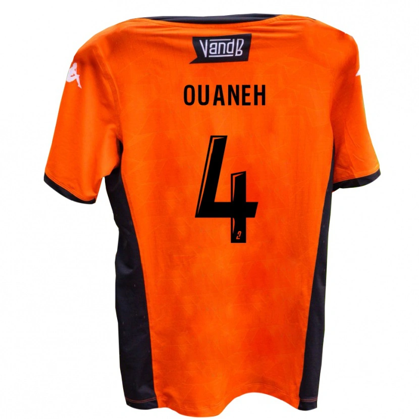 Danxen Homem Camisola Peter Ouaneh #4 Branco Preto Alternativa 2025/26 Camisa Brasil
