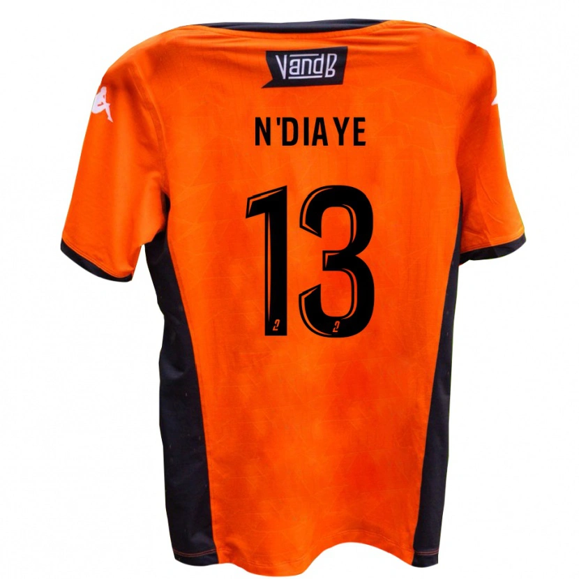 Danxen Homem Camisola Tijane N'diaye #13 Branco Preto Alternativa 2025/26 Camisa Brasil