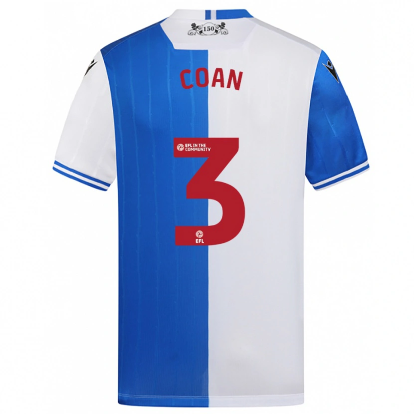 Danxen Mulher Camisola Hannah Coan #3 Azul Branco Principal 2025/26 Camisa Brasil