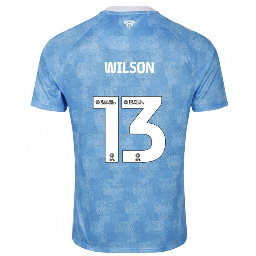 Danxen Mulher Camisola Ben Wilson #13 Azul Celeste Branco Principal 2025/26 Camisa Brasil