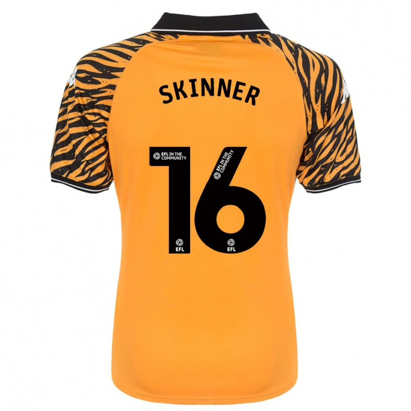 Danxen Mulher Camisola Harley Skinner #16 Laranja Preto Principal 2025/26 Camisa Brasil