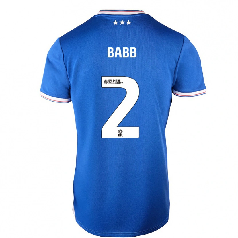 Danxen Mulher Camisola Daniel Babb #2 Azul Branco Principal 2025/26 Camisa Brasil