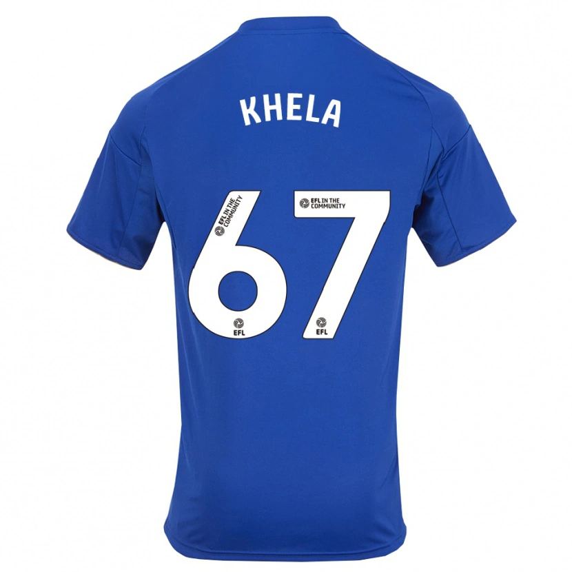 Danxen Mulher Camisola Reiss Khela #67 Azul Dourado Principal 2025/26 Camisa Brasil
