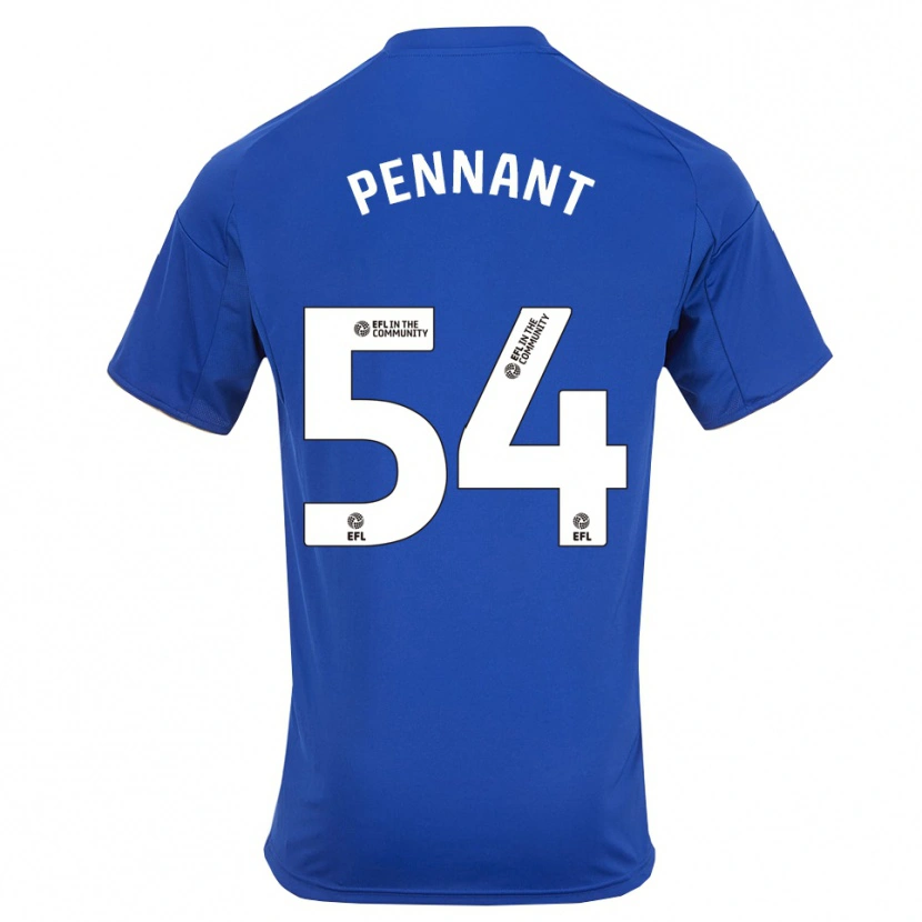 Danxen Mulher Camisola Kian Pennant #54 Azul Dourado Principal 2025/26 Camisa Brasil