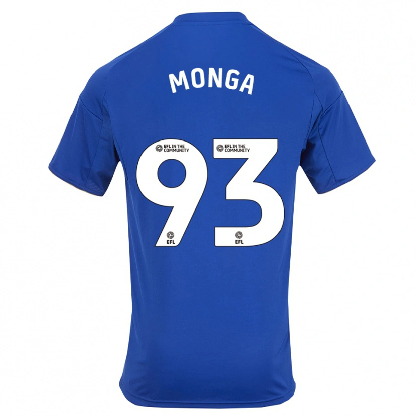 Danxen Mulher Camisola Jeremy Monga #93 Azul Dourado Principal 2025/26 Camisa Brasil