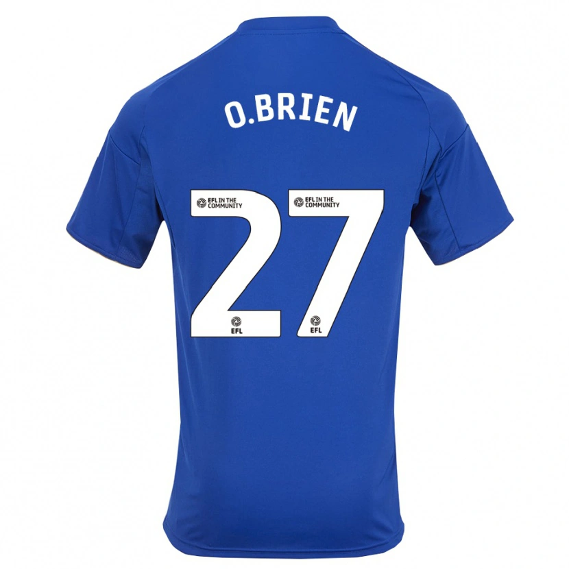 Danxen Mulher Camisola Shannon O.brien #27 Azul Dourado Principal 2025/26 Camisa Brasil