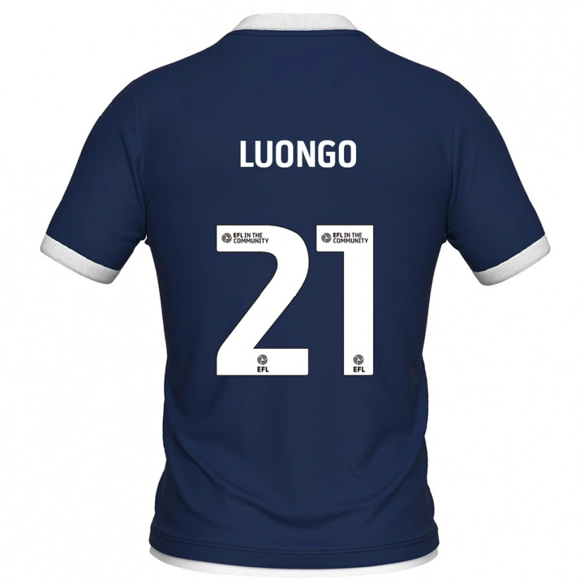 Danxen Mulher Camisola Massimo Luongo #21 Azul Marinho Branco Principal 2025/26 Camisa Brasil