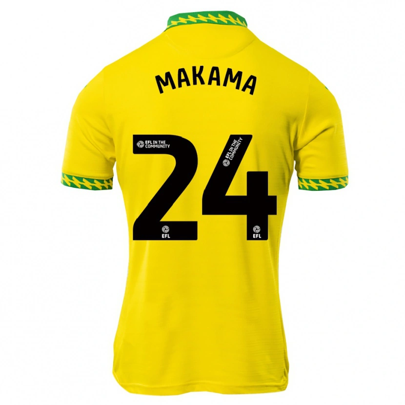 Danxen Mulher Camisola Jovon Makama #24 Branco Verde Principal 2025/26 Camisa Brasil