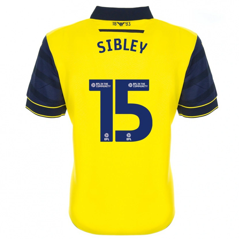 Danxen Mulher Camisola Louie Sibley #15 Amarelo Azul Marinho Principal 2025/26 Camisa Brasil