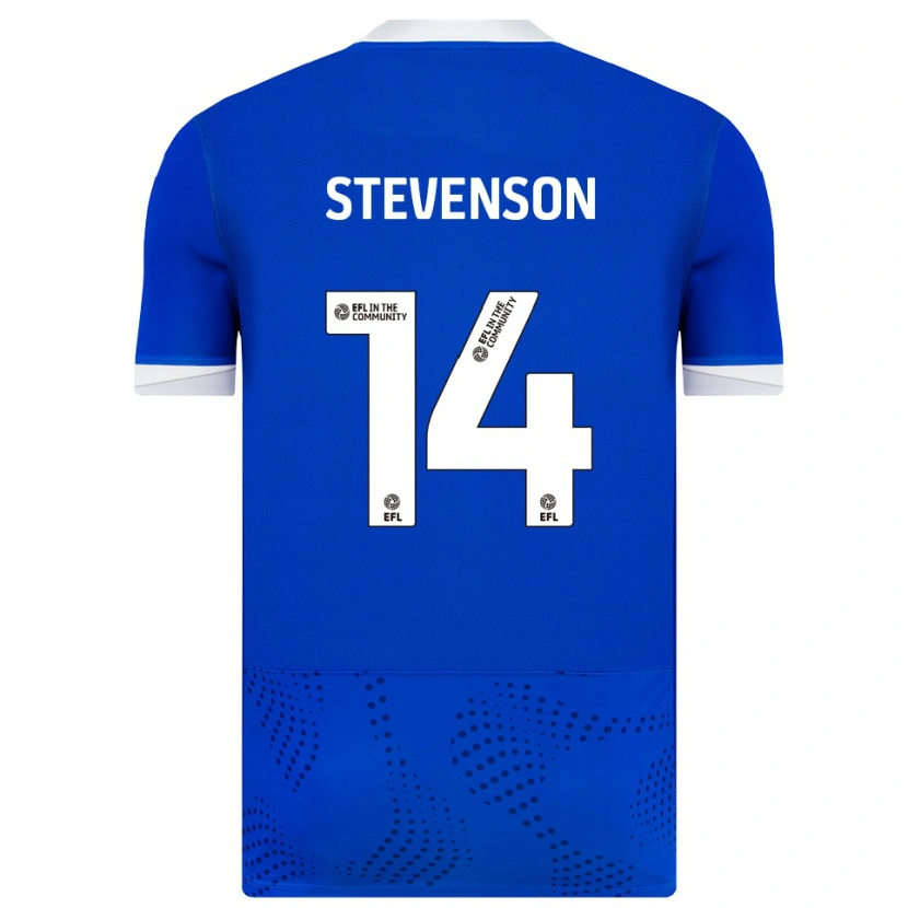 Danxen Mulher Camisola Ben Stevenson #14 Azul Branco Principal 2025/26 Camisa Brasil