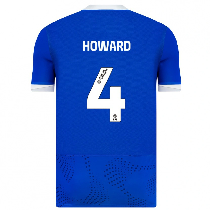 Danxen Mulher Camisola Cody Howard #4 Azul Branco Principal 2025/26 Camisa Brasil