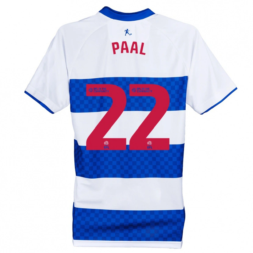 Danxen Mulher Camisola Kenneth Paal #22 Azul Branco Principal 2025/26 Camisa Brasil
