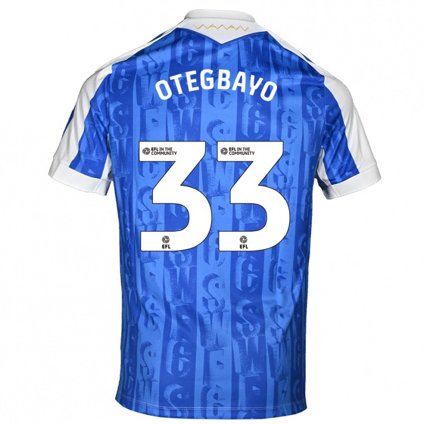 Danxen Mulher Camisola Gabriel Otegbayo #33 Azul Branco Principal 2025/26 Camisa Brasil