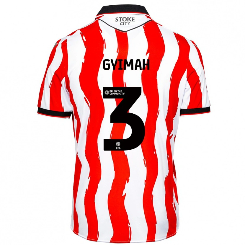 Danxen Mulher Camisola Francis Gyimah #3 Branco Vermelho Principal 2025/26 Camisa Brasil