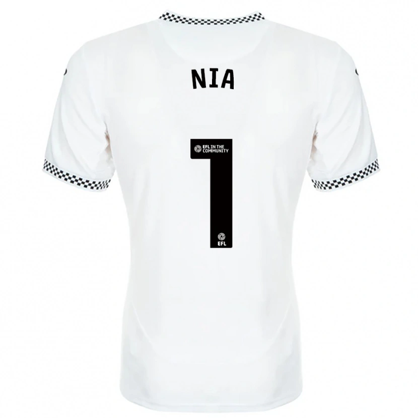 Danxen Mulher Camisola Ffion Rees Nia #1 Branco Laranja Principal 2025/26 Camisa Brasil