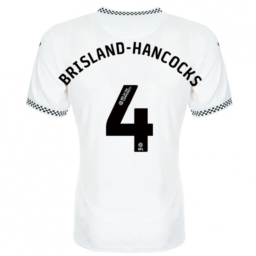Danxen Mulher Camisola Sophie Brisland-Hancocks #4 Branco Laranja Principal 2025/26 Camisa Brasil