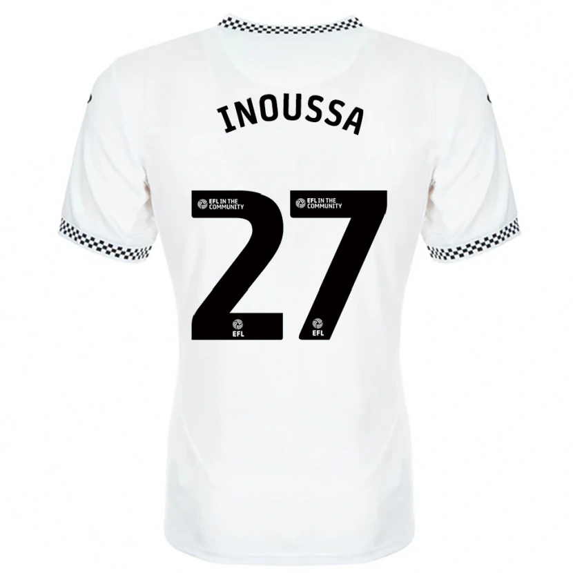Danxen Mulher Camisola Zeidane Inoussa #27 Branco Laranja Principal 2025/26 Camisa Brasil