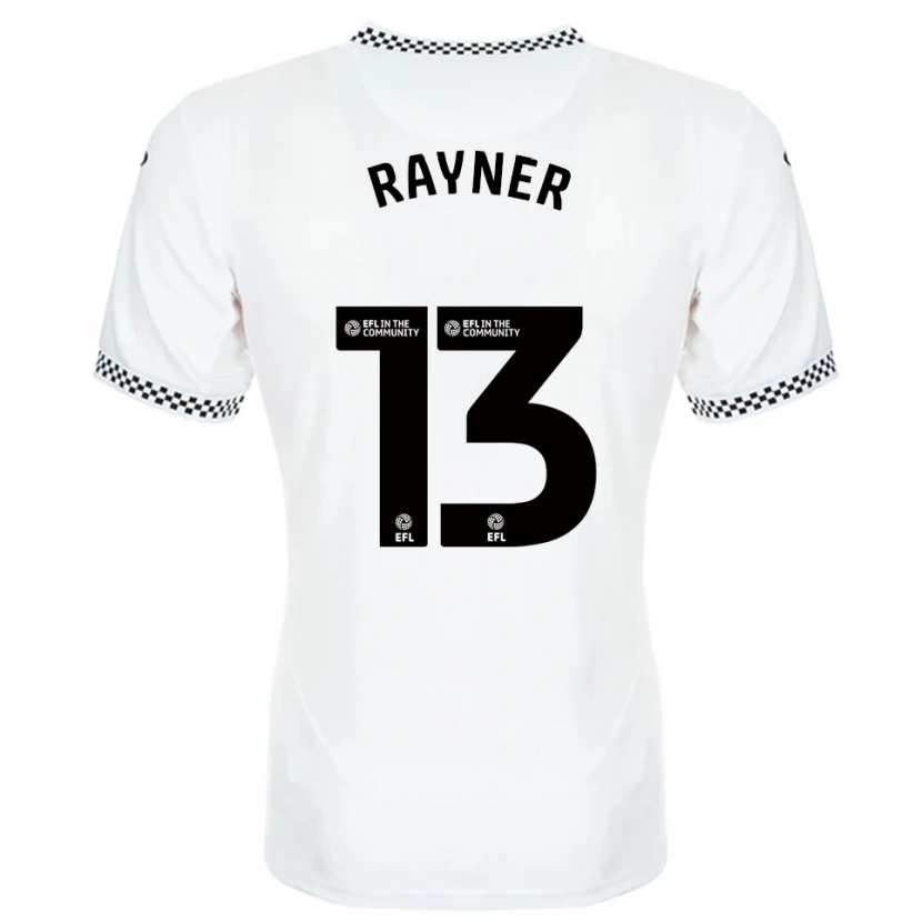 Danxen Mulher Camisola Opal Rayner #13 Branco Laranja Principal 2025/26 Camisa Brasil