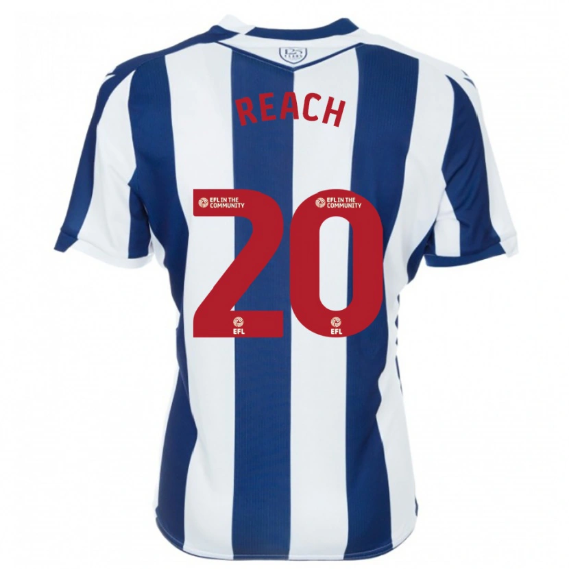 Danxen Mulher Camisola Adam Reach #20 Azul Marinho Branco Principal 2025/26 Camisa Brasil