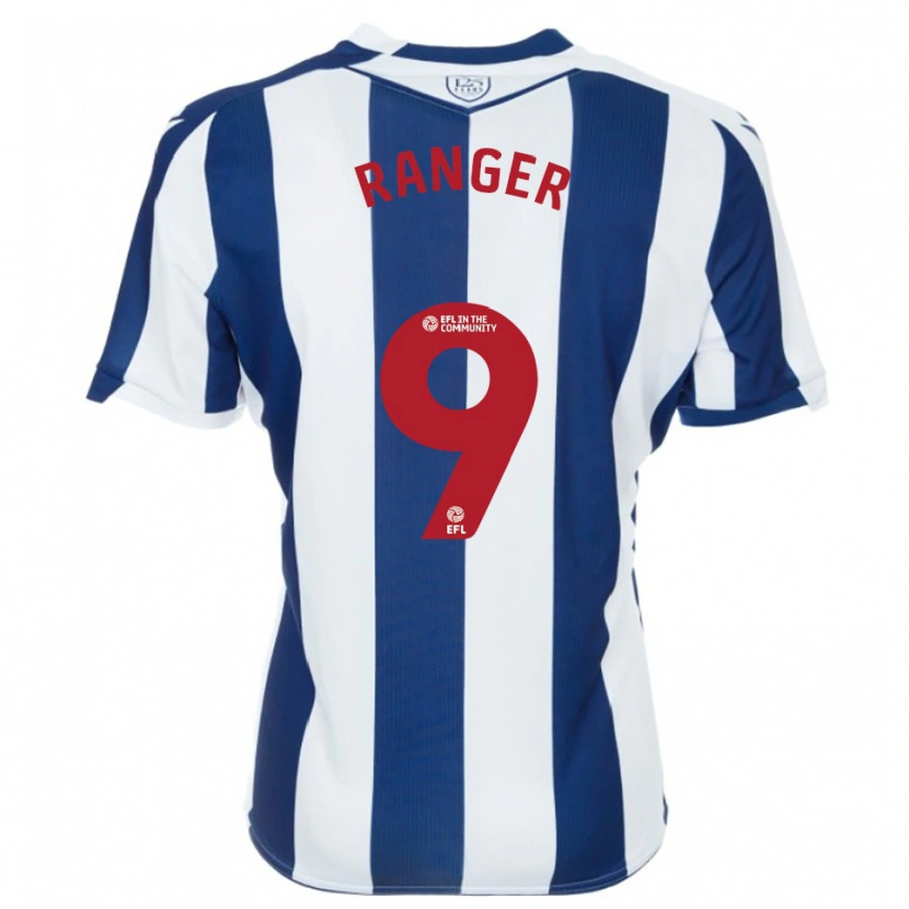 Danxen Mulher Camisola Donte Ranger #9 Azul Marinho Branco Principal 2025/26 Camisa Brasil
