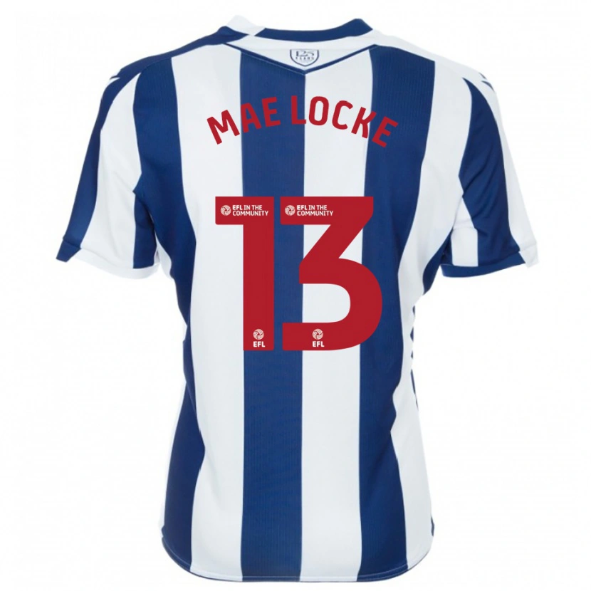 Danxen Mulher Camisola Ellie Mae Locke #13 Azul Marinho Branco Principal 2025/26 Camisa Brasil