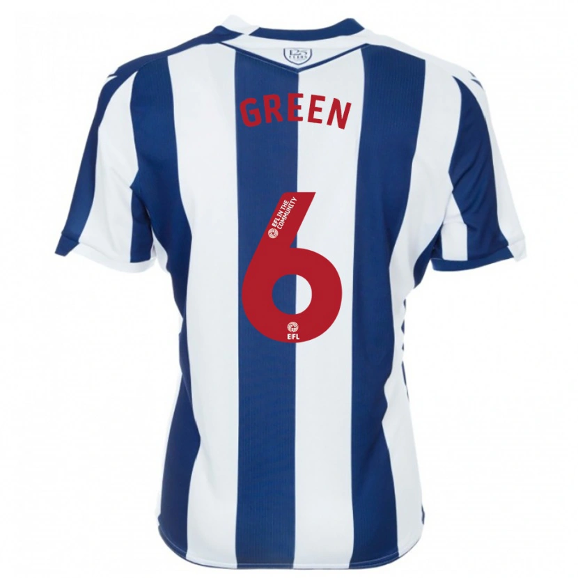Danxen Mulher Camisola Isabel Green #6 Azul Marinho Branco Principal 2025/26 Camisa Brasil
