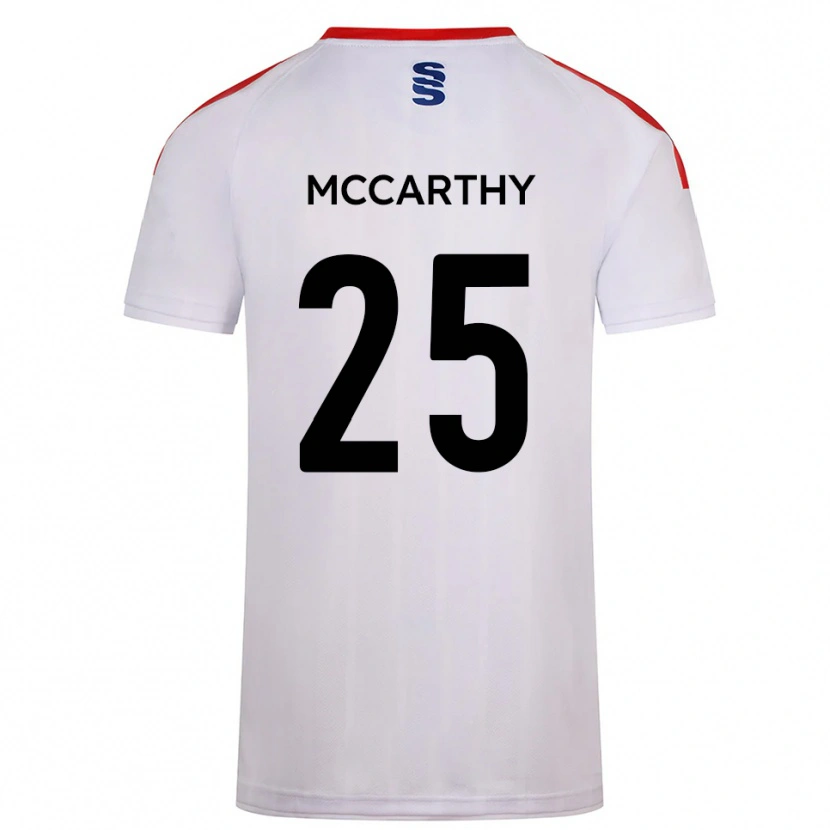 Danxen Mulher Camisola Max Mccarthy #25 Branco Azul Marinho Principal 2025/26 Camisa Brasil