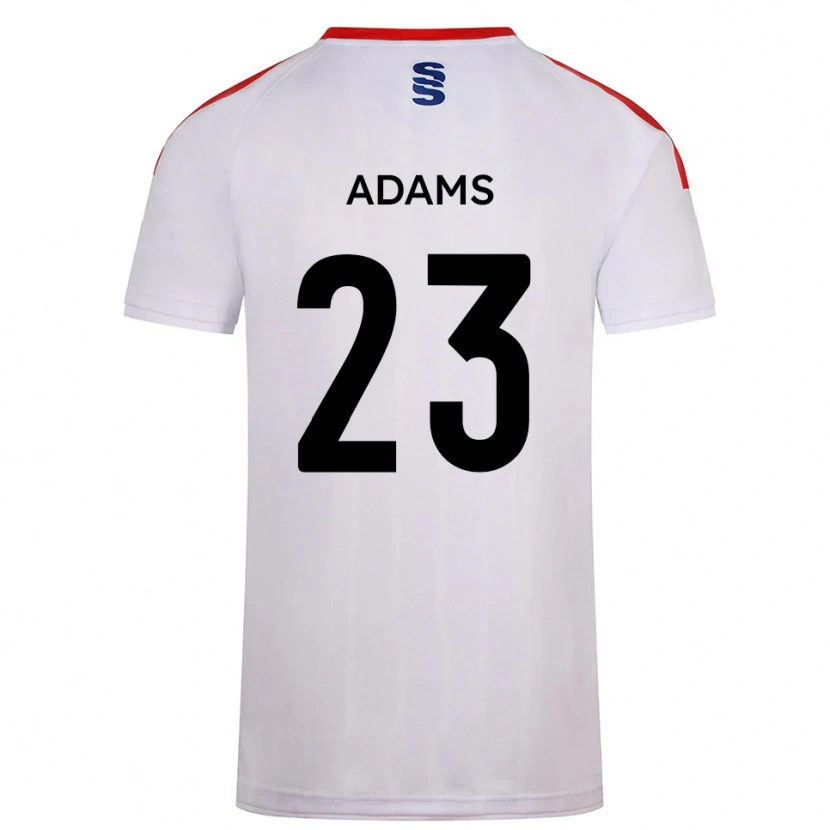 Danxen Mulher Camisola Ellie Adams #23 Branco Azul Marinho Principal 2025/26 Camisa Brasil