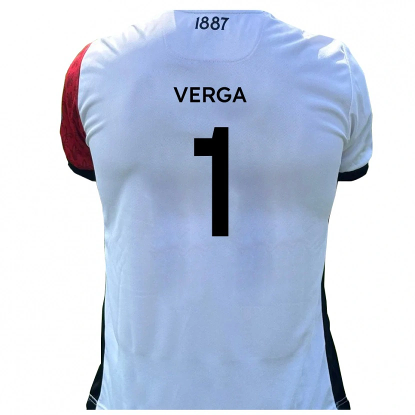 Danxen Mulher Camisola Mikey Verga #1 Vermelho Branco Principal 2025/26 Camisa Brasil