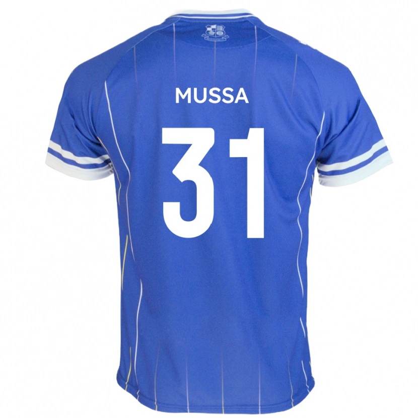 Danxen Mulher Camisola Omar Mussa #31 Azul Real Principal 2025/26 Camisa Brasil