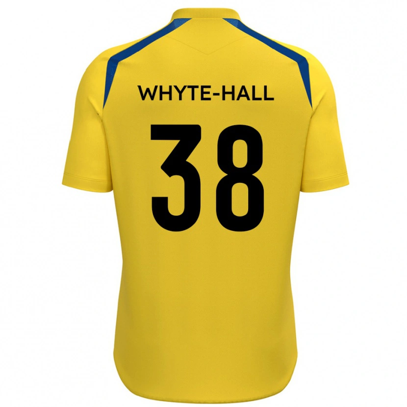 Danxen Mulher Camisola Szhem Whyte-Hall #38 Amarelo Azul Principal 2025/26 Camisa Brasil