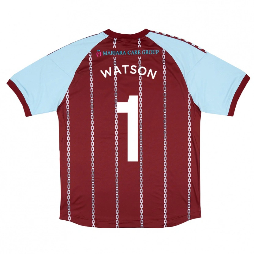 Danxen Mulher Camisola Rory Watson #1 Azul Celeste Ferrugem Vermelho Principal 2025/26 Camisa Brasil