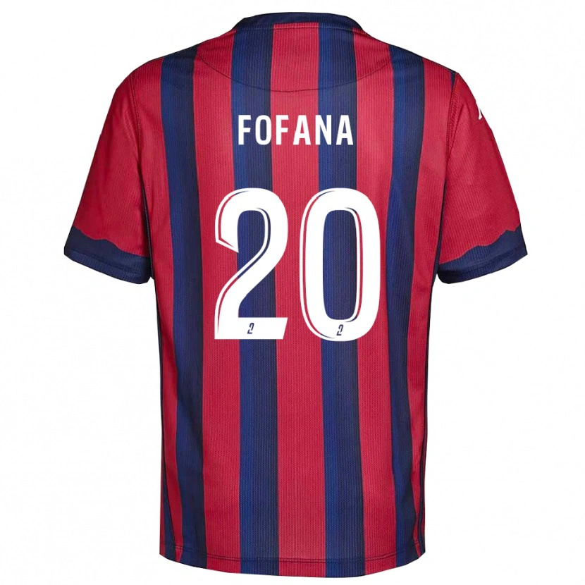 Danxen Mulher Camisola Oumou Fofana #20 Vinho Azul Marinho Principal 2025/26 Camisa Brasil