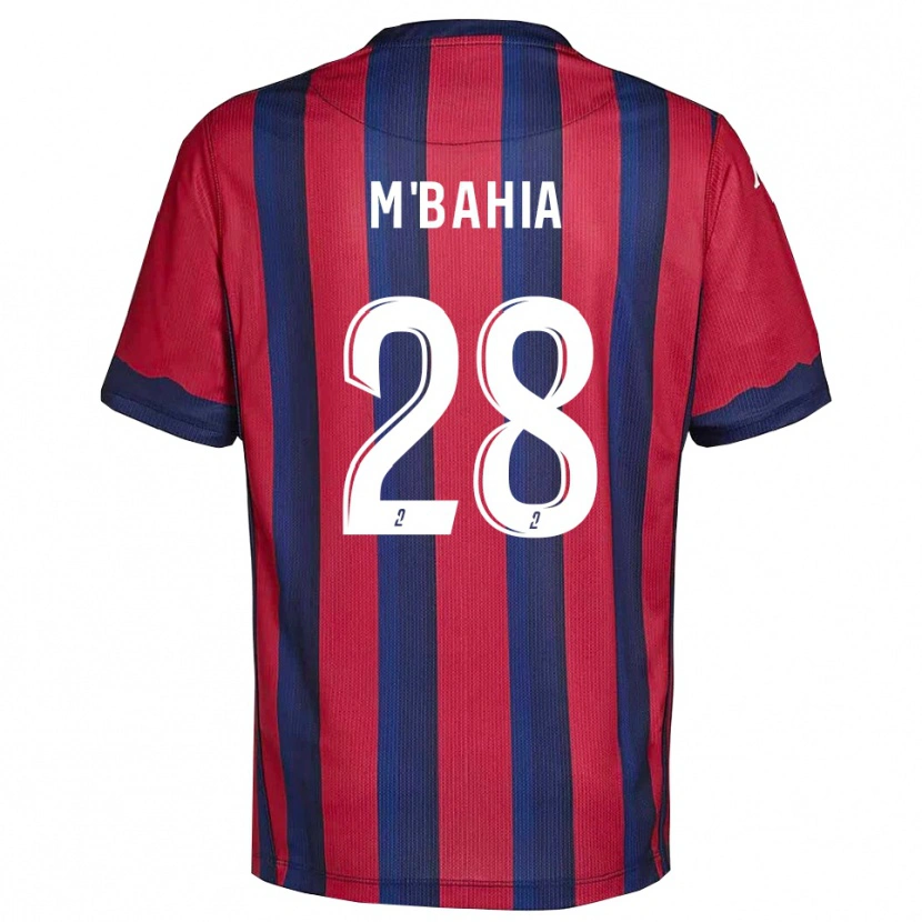 Danxen Mulher Camisola Ivan M'bahia #28 Vinho Azul Marinho Principal 2025/26 Camisa Brasil