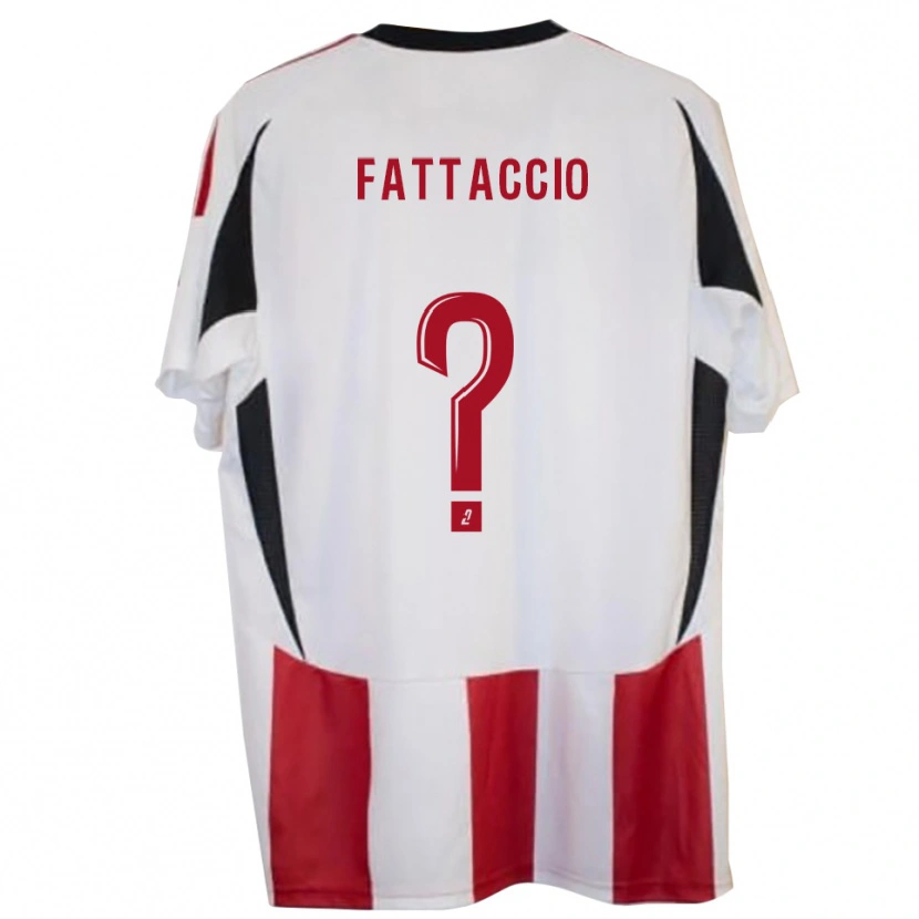 Danxen Mulher Camisola Paul-François Fattaccio #0 Vermelho Azul Principal 2025/26 Camisa Brasil