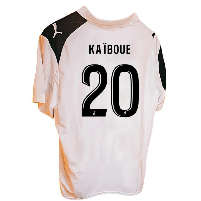 Danxen Mulher Camisola Kylian Kaïboue #20 Preto Branco Principal 2025/26 Camisa Brasil