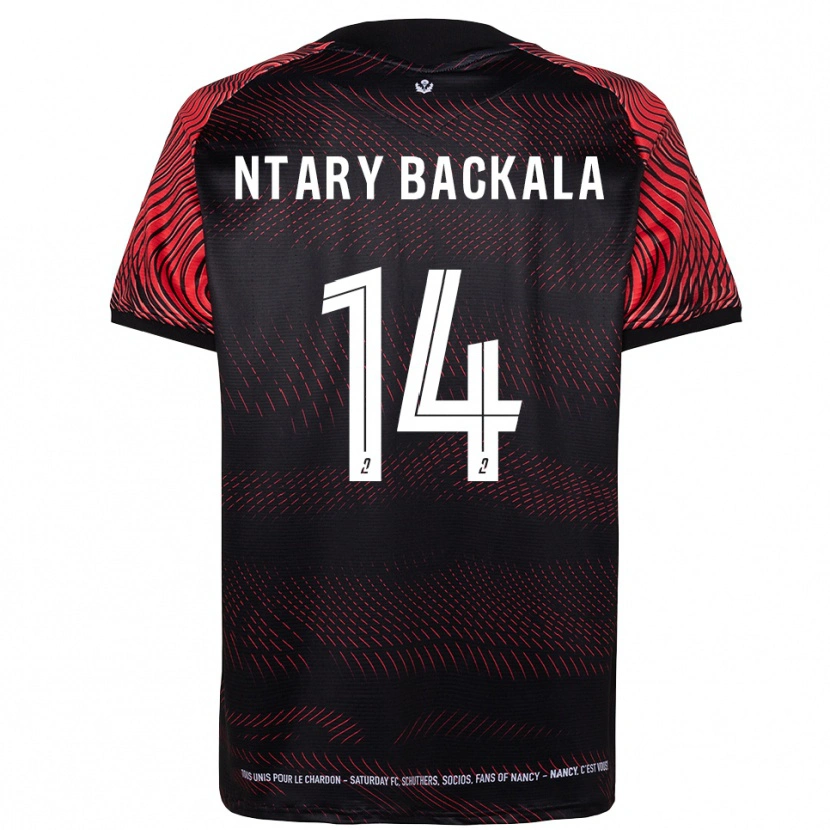 Danxen Mulher Camisola Jordy Ntary Backala #14 Branco Vermelho Principal 2025/26 Camisa Brasil