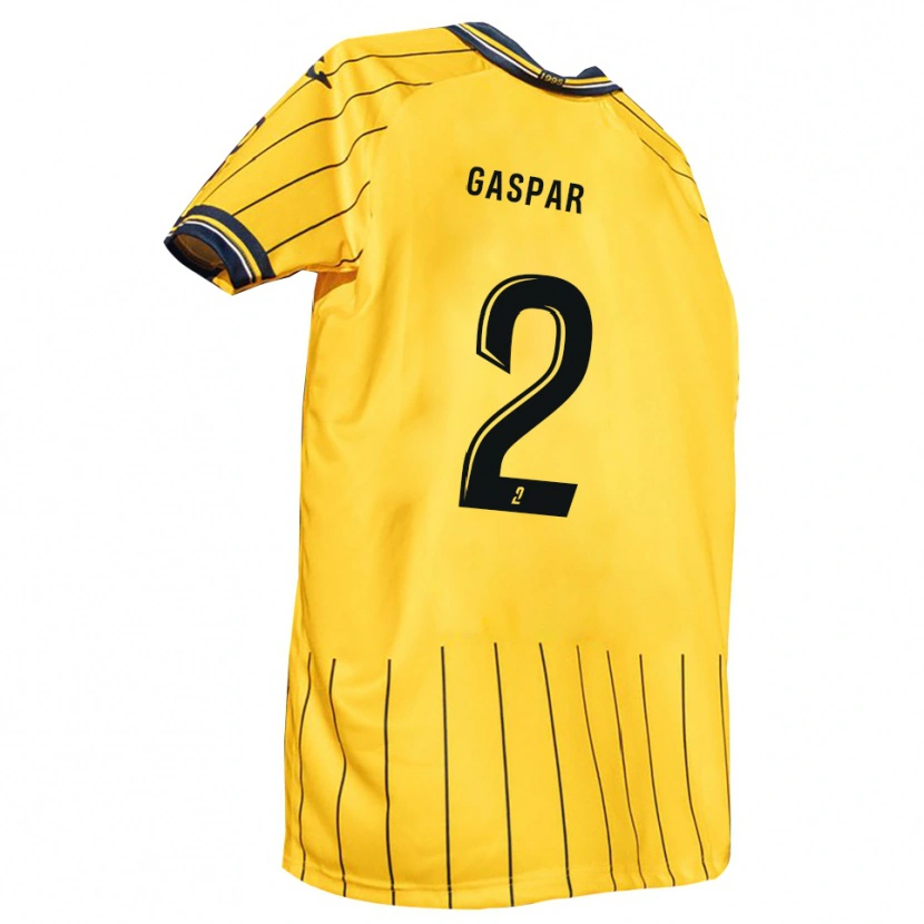 Danxen Mulher Camisola Jarrison Gaspar #2 Amarelo Azul Marinho Principal 2025/26 Camisa Brasil