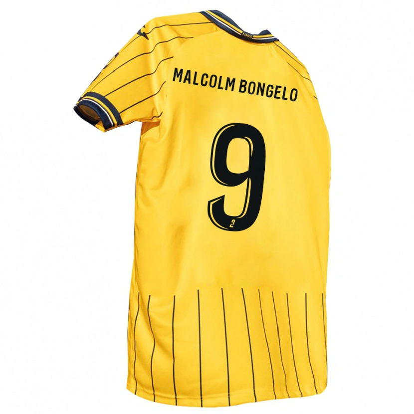 Danxen Mulher Camisola Fidèle Malcolm Bongelo #9 Amarelo Azul Marinho Principal 2025/26 Camisa Brasil