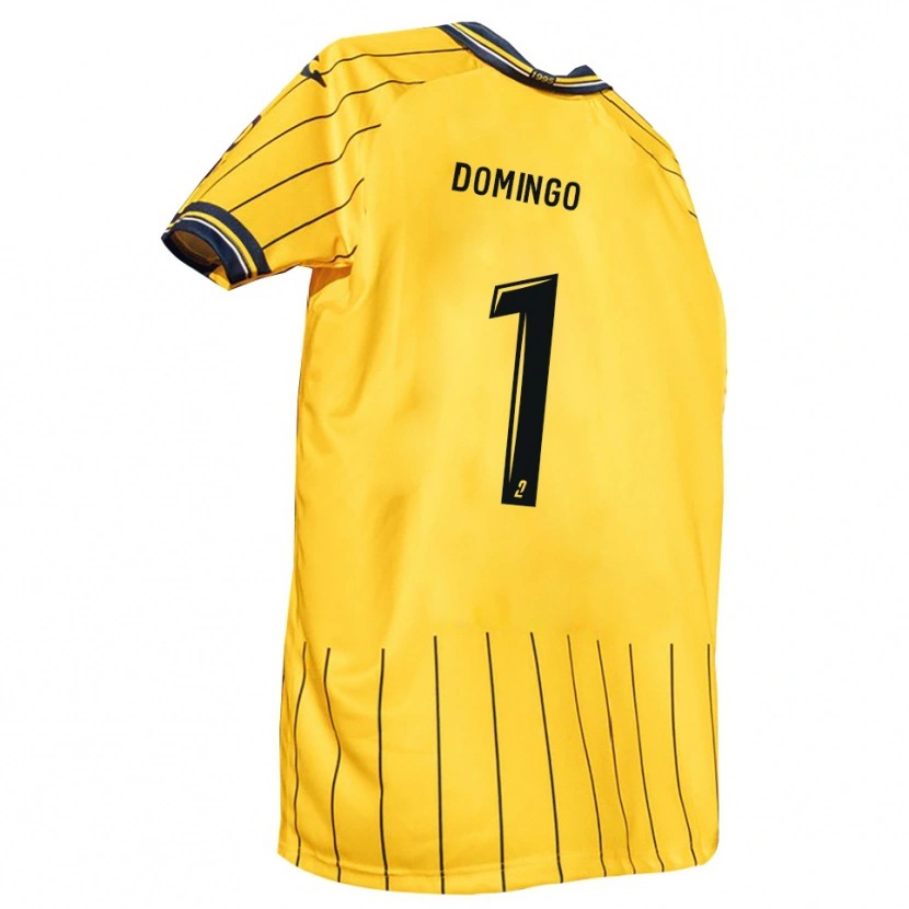 Danxen Mulher Camisola Ismaël Domingo #1 Amarelo Azul Marinho Principal 2025/26 Camisa Brasil