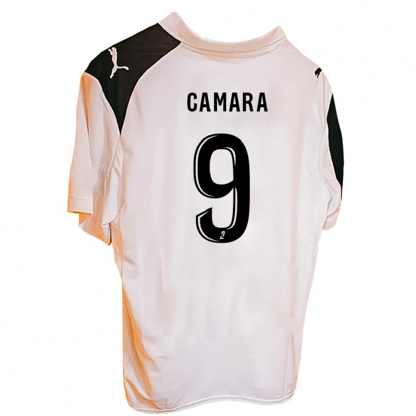 Danxen Mulher Camisola Mamadou Camara #9 Laranja Preto Principal 2025/26 Camisa Brasil