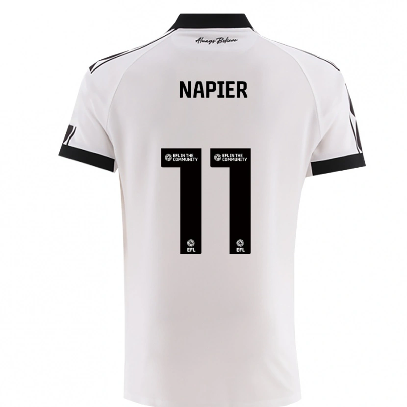 Danxen Mulher Camisola Jamie-Lee Napier #11 Branco Preto Alternativa 2025/26 Camisa Brasil